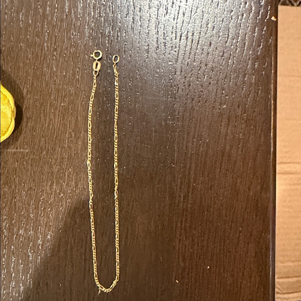 Gorgeous 14k gold ankle or arm bracelet - Picture 5 of 7